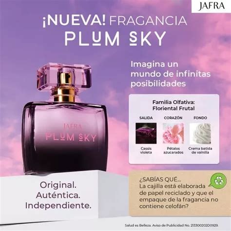 Jafra Perfume Plum Sky Originales Meses Sin Intereses