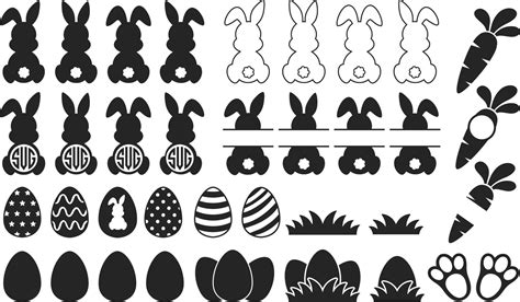 Easter Bunny Silhouette Png