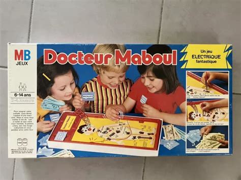 SUPER JEU DE Société Vintage Docteur Maboul Complet Mb Jeux 17 37