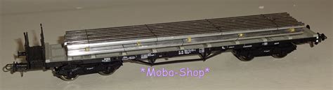 Roco Rungenwagen Beladen Mit Aluminiumst Ben Db Moba Shop