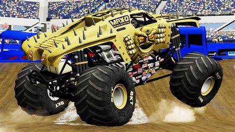 Truck World Finals Freestyle Beamng Drive Monster Jam Youtube