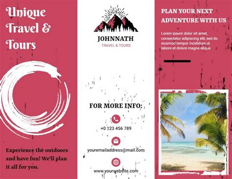 Holiday Brochure Templates