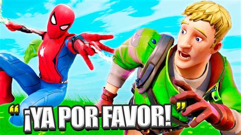 TROLLEO Con Los GUANTES DE SPIDERMAN En FORTNITE CAPITULO 3 YouTube