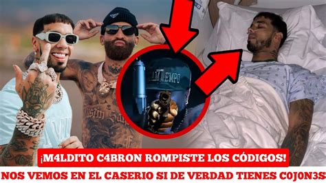 Tempo Reacciona A La Tiradera Fn De Arcangel Contra Anuel Habr