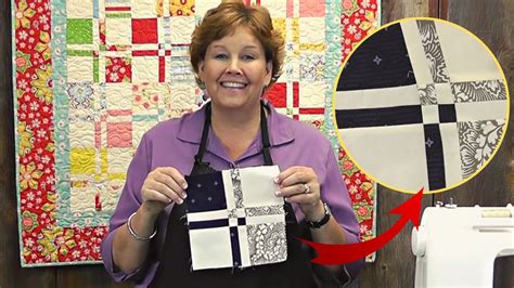 Disappearing 4 Patch Quilt Block Tutorial