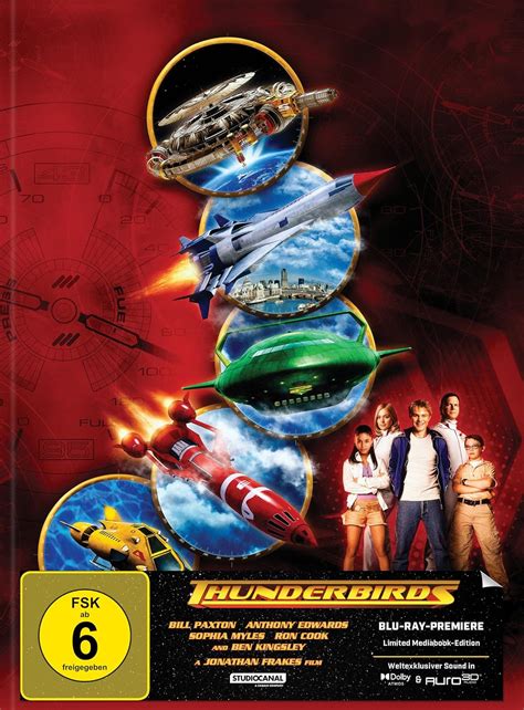 Thunderbirds Mediabook X Blu Ray Mit Dolby Atmos Auro D Cover