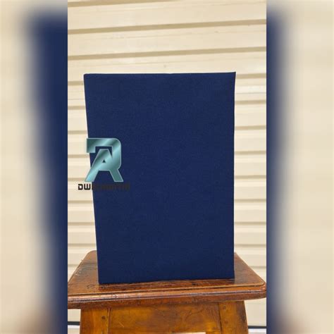 Jual Map Polos/Map Ijazah Bahan Beludru Warna Biru Dongker - Jakarta