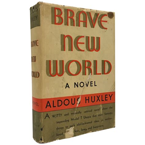 Biblio Brave New World By Huxley Aldous Hardcover 1932