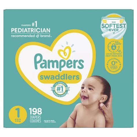 Pampers® Swaddlers™ 198 Count Size 1 Pack Diapers Best Deals And Price History At