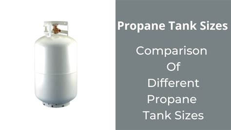 Common Propane Tank Sizes And Dimensions, 53% OFF