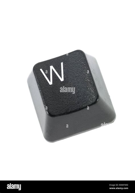 Keyboard of w Cut Out Stock Images & Pictures - Alamy