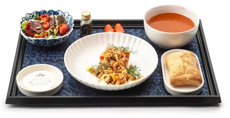 Meals in Business Class on your KLM flight - KLM Singapore