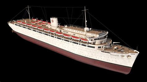 MV Wilhelm Gustloff German Cruise Ship - 3D Model by citizensnip