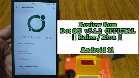 Review Rom DotOs V5 1 2 Official Di Redmi 4A Redmi 5A Based