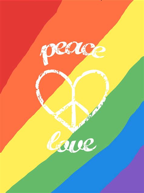 Lgbtq Love Peace Hd Phone Wallpaper Peakpx