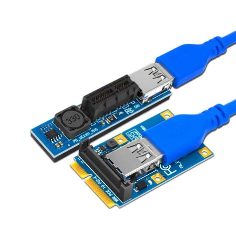 Mini-PCIE-to-PCI-E-X1-Expansion-Card-Riser-Card-PCI-Express-Extension ...