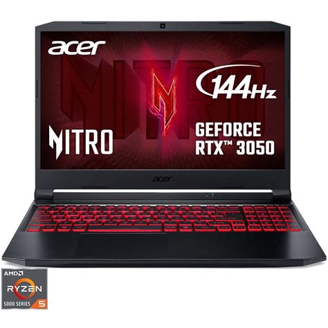 Laptop Gaming Acer Nitro An Cu Procesor Amd Ryzen H Pana