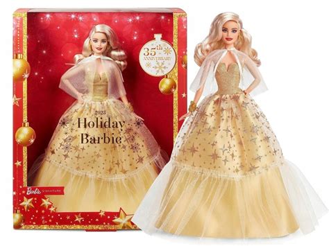 PANENKA BARBIE HOLIDAY 2023 panenka vánoční HJX08 za 926 Kč Allegro