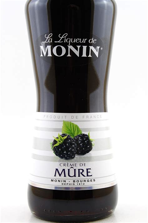 Crème de MÛRE Blackberry liqueur 16 Monin Liquors Karadarshop