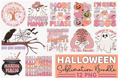 Big Halloween Sublimation Bundle Bundle Creative Fabrica