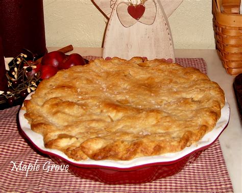 Maple Grove Mom S Old Fashioned Apple Pie