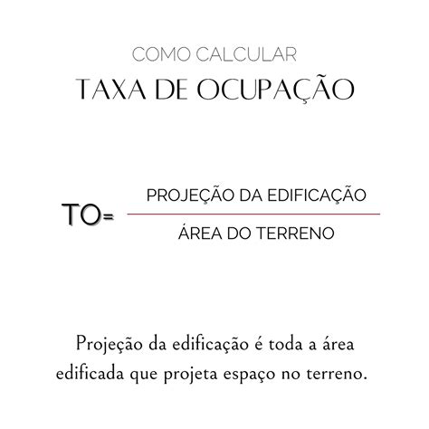 Como Calcular Taxa De OcupaÇÃo