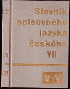 Výkup knihy Bohuslav Havránek Slovník spisovného jazyka českého