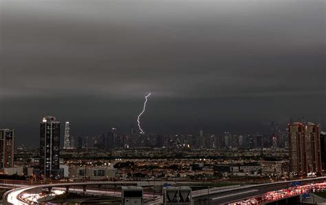 Record rain and storm damages: Dubai's historic flooding in pictures ...