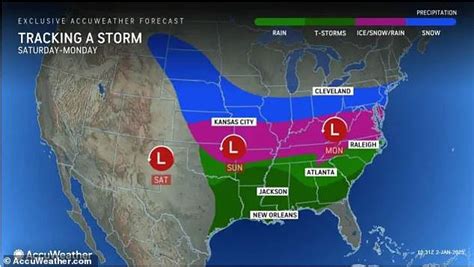 New Winter Storm Warnings Issued In Four States As Experts Forecast