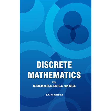 DISCRETE MATHEMATICS For B.E/B.Tech/B.C.A/M.C.A and M.Sc - Shanlax