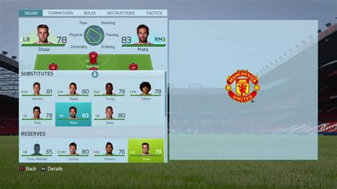 Fifa 16 Man United Career Mode Episode 1 YouTube