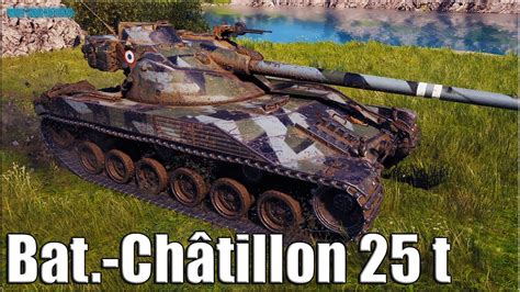 Bat Chatillon 25 t до последнего снаряда World of Tanks лучший бой