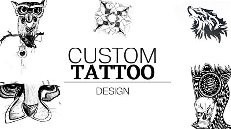 Do A Custom Hand Drawn Tattoo Design By Brunavitiello Fiverr