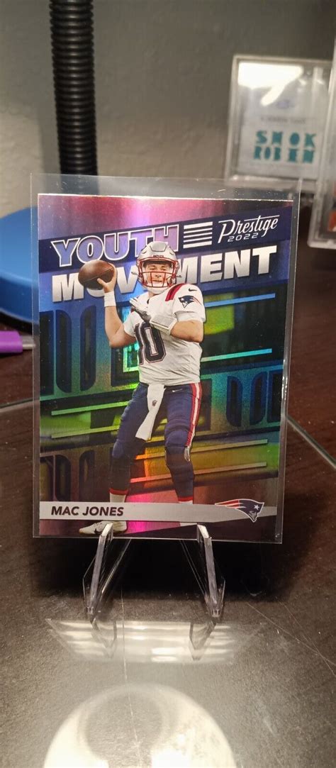 Panini Prestige Mac Jones Youth Movement Holo Foil Ym Ebay