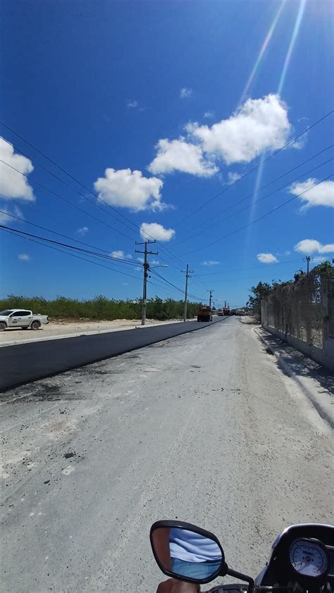 Contin An Las Laborales De Pavimentaci N Del Segundo Tramo De La