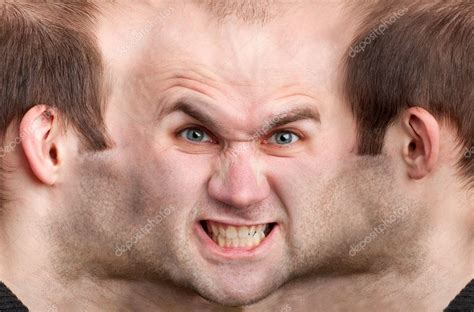 Panoramic Face Very Angry Man Stock Photo By ©nomadsoul1 4817456