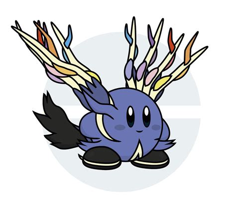 Kirby Xerneas By Elenwae On Deviantart