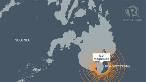 Magnitude 5 2 Quake Hits Davao Occidental