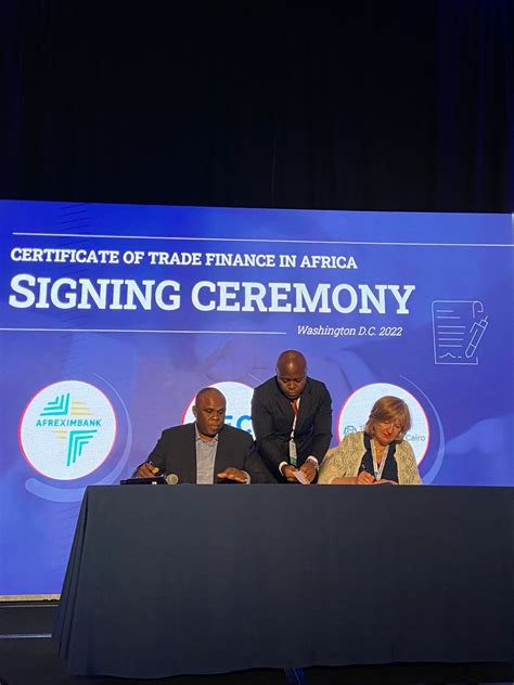 Afreximbank Signs An MoU With FCI And The American University In Cairo