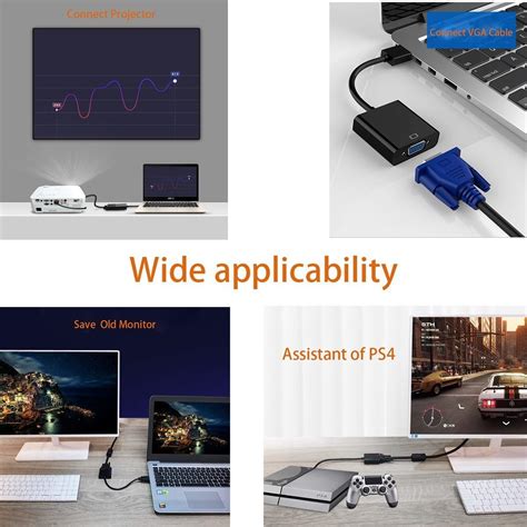 Mini HDMI To VGA Converter Video Adapter Ido Lk