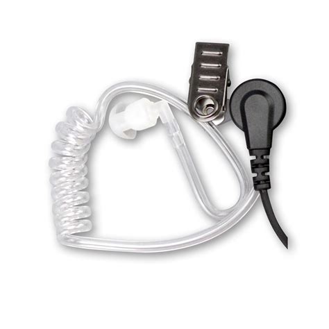 Motorola Covert Acoustic Tube Earpiece With Mic And Ptt Mth1 Radioswap Two Way Radio