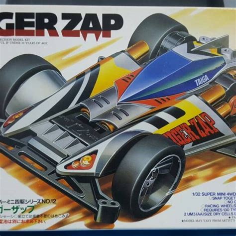 Jual Tamiya Mini 4wd Tiger Zap Made In Japan First Release Edition Kota Tangerang Hobby