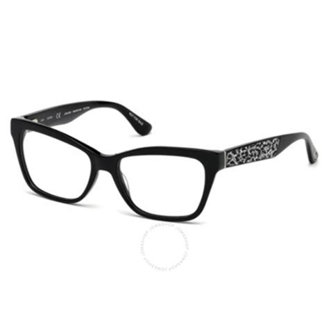 Guess Unisex Black Rectangular Eyeglass Frames Gu2622 001 54 664689876686 Eyeglasses Jomashop