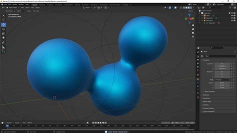 Blender Metaball To Mesh Step By Step