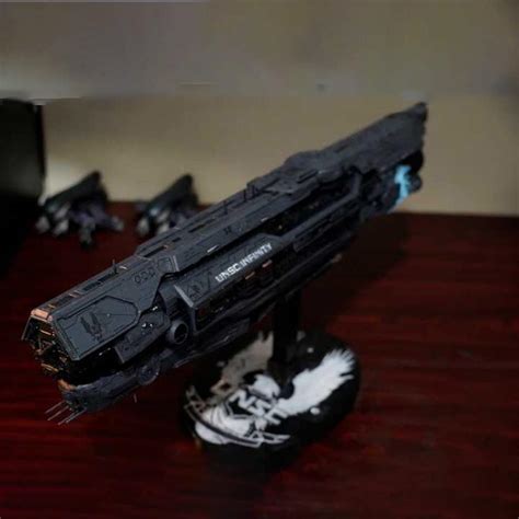 Halo Unsc Infinity 3d Printed Warship Inf 101 Super Star Destroyer