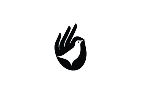 Hand Bird Logo