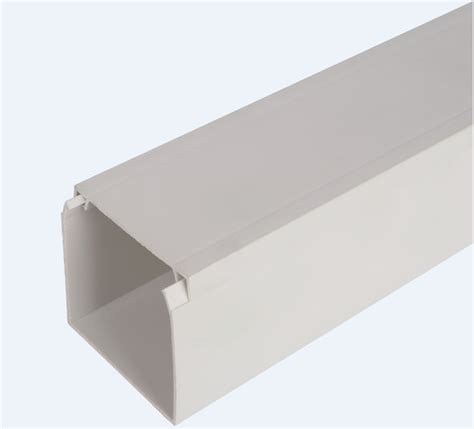 Pvc Upvc Extruded Plastic Cable Duct Trunking