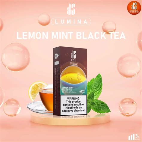 Ks Lumina Lemon Mint Black Tea Ks Official Thailand