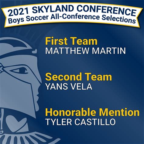 Skylands All Conference Soccer Team Immaculata High School