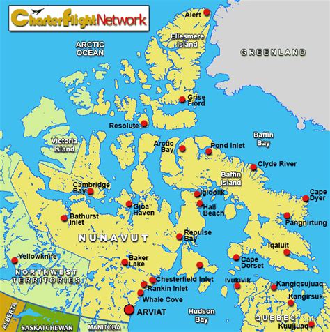 Charter Flights To Arviat Nunavut /Charter Flight Network